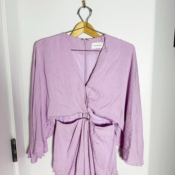 Significant Other Provence Dress in Lilac Purple Maxi Length sz US 2 - Picture 5 of 10